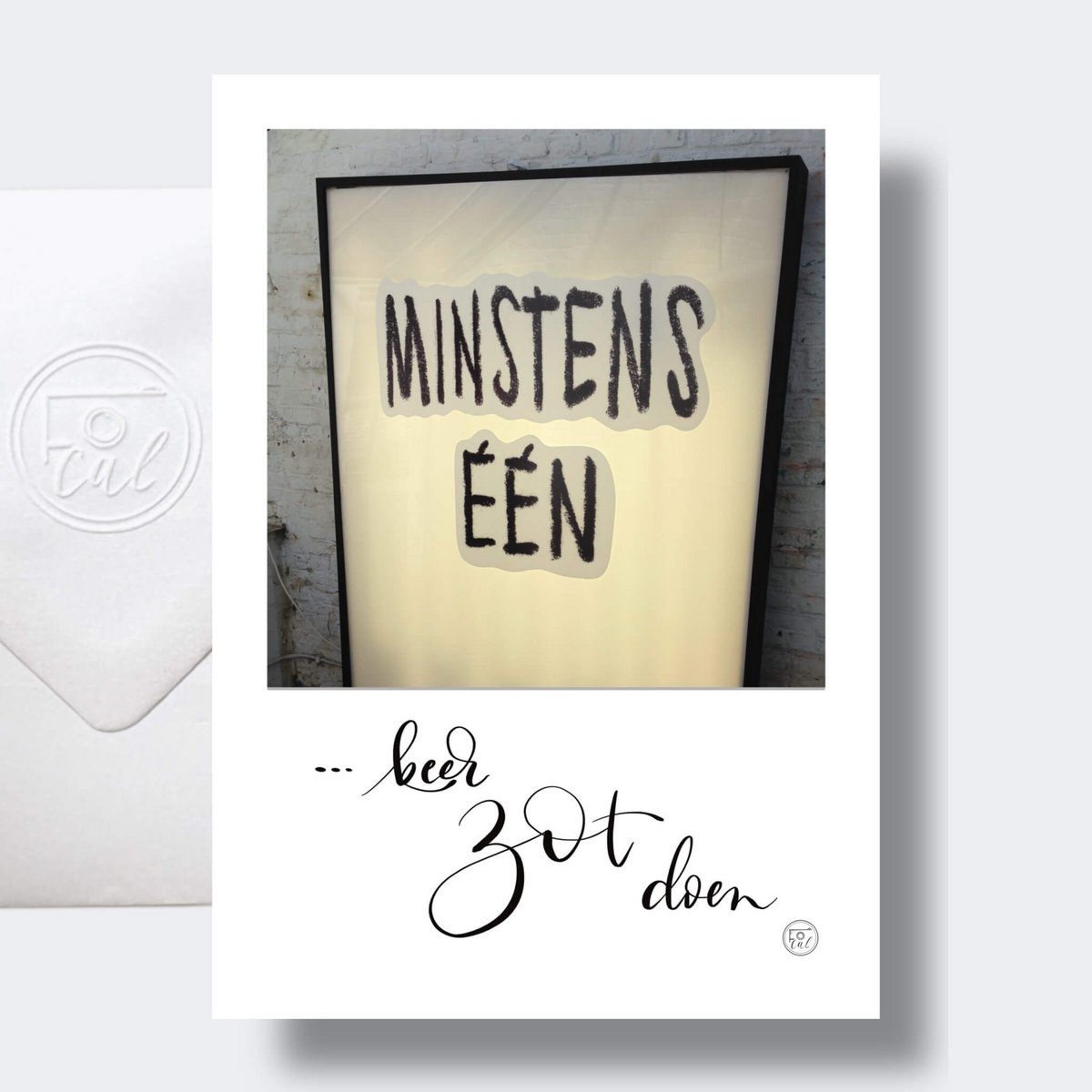 Minstens één... keer zot doen