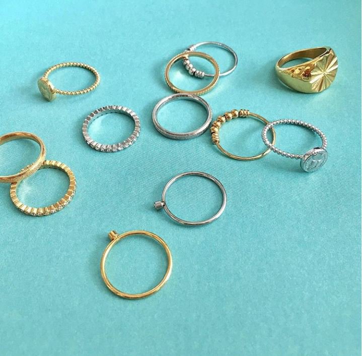 R517 Palm Gold Steel Charmin's