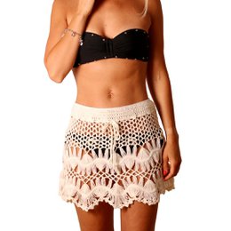 Cover Up Crochet Jupe "Hawaii"