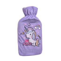 😍Unicorn, Hot Water Bottle, with Cover, Hot Water Bottle for Hot Therapy, Hot Water, Rubber, Cold, Winter, Child, Adult