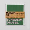 Schwammtuch - Spruch - Schwamm drüber - Nr. 12