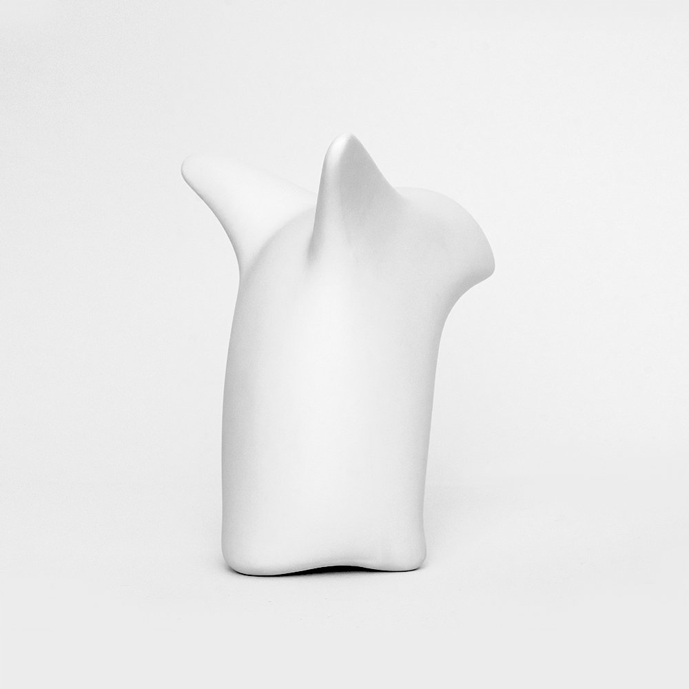 Ciekawy pingwin | Porcelanowa figurka arcticweiß