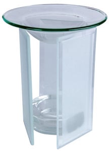 Crystal aroma lamp, frosted