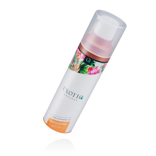 Exotiq - Massageolie Vaniljekaramel - 100 ml