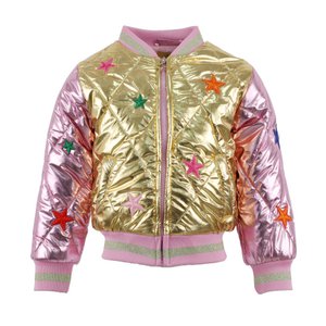 Dora Bomber Jacket - Gold