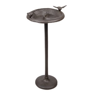 Vogeleinspeisbox 23x25x52 cm Braunes Eisen