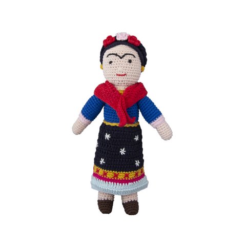 Häkeln Sie Frida Kahlo