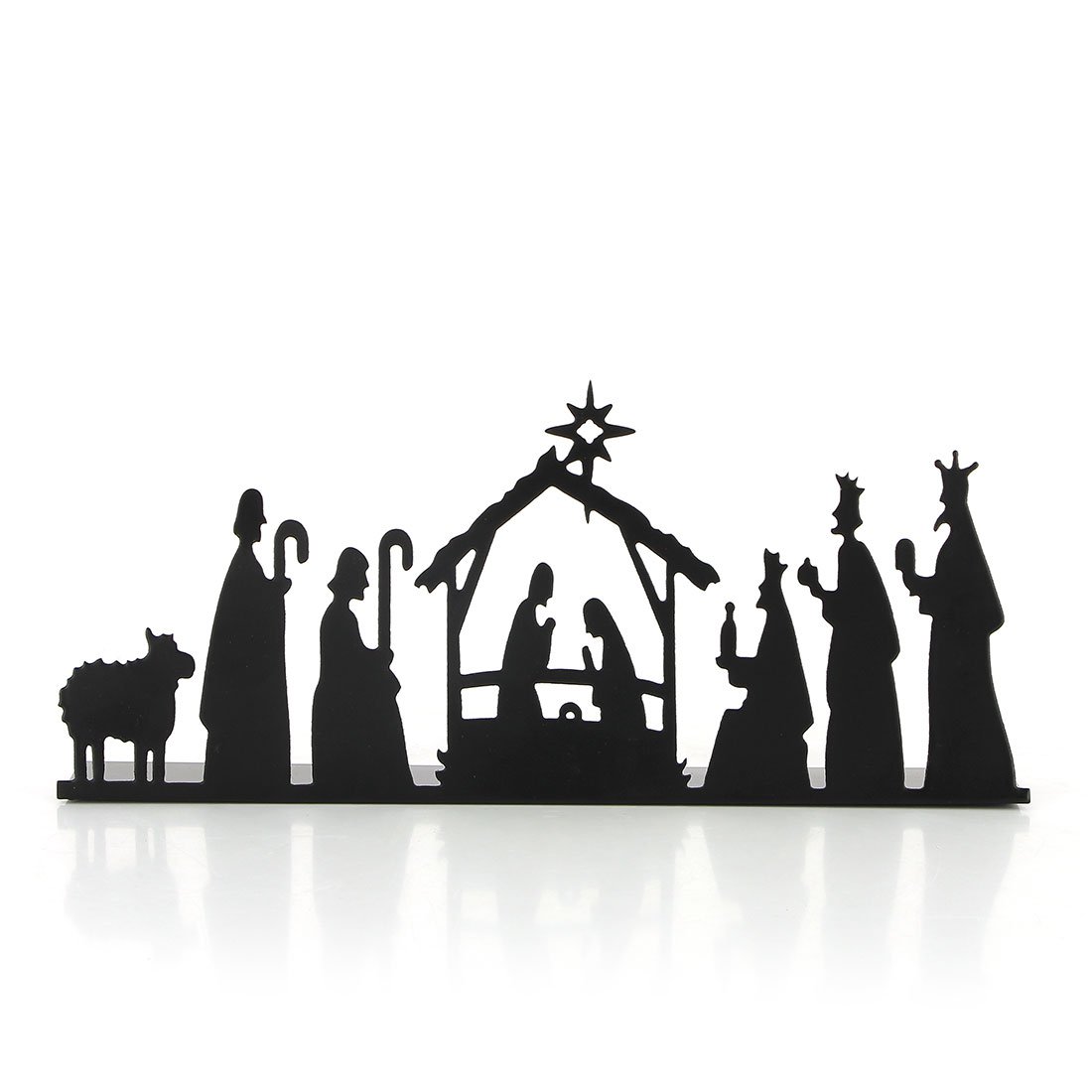 Kerststal STAR LARGE, plaatijzer