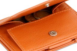 Wallet Cavare Coin Pocket Cognac Brown