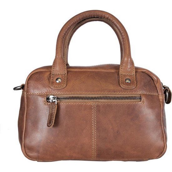 Arrigo Ladies Piccola spalla Mini Westernbag in pelle cognac