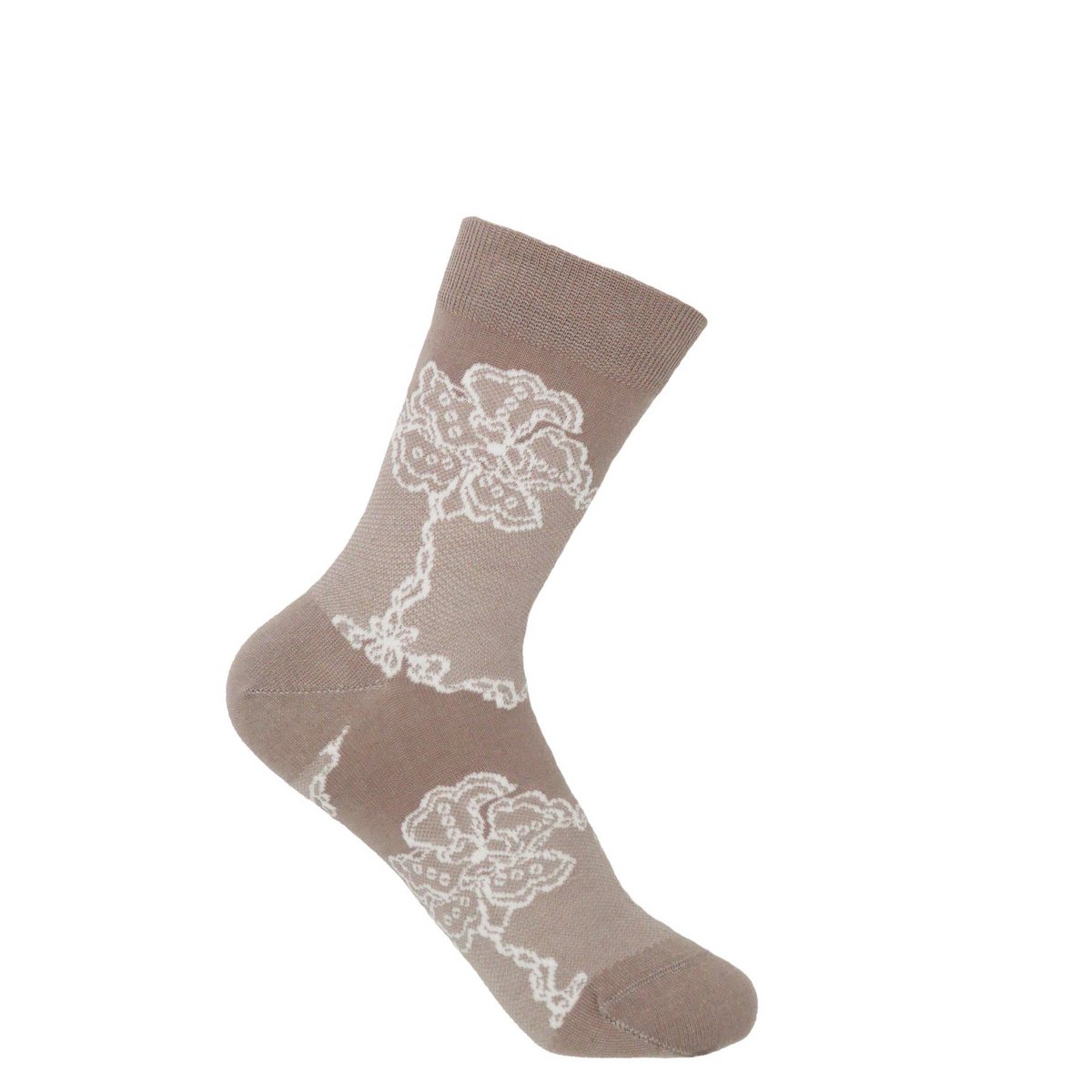 Chaussettes Femme Délicates - Vison