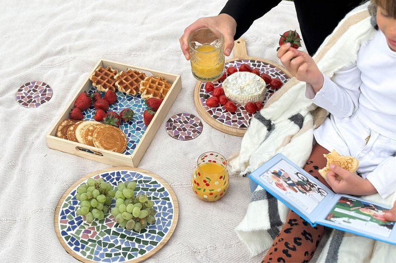 DIY -Paket -Mosaikschale