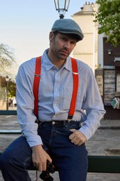 Lyonnaise wide straps
