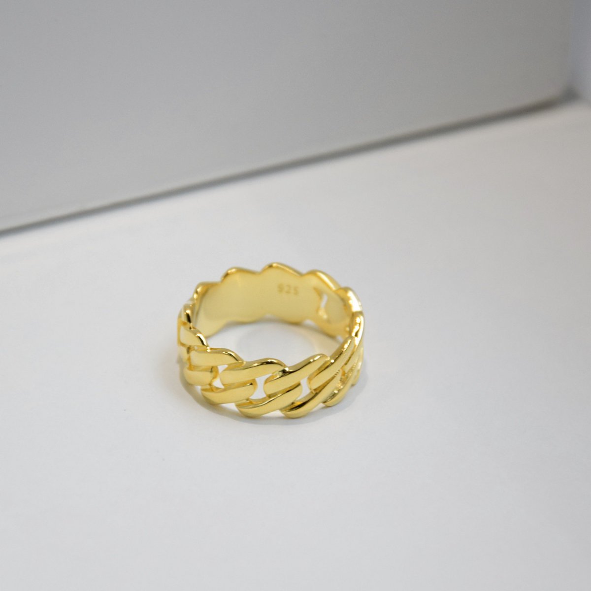 Anillo CUBANO | 925 plata
