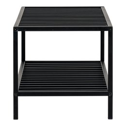 Vita Shoe Rack - black, steel, 79x34x32cm
