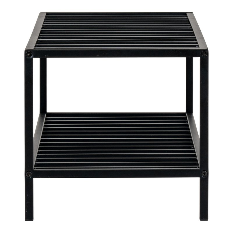 Vita Shoe Rack - black, steel, 79x34x32cm