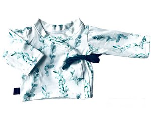 prematuur overslag shirtje "Eucalyptus"