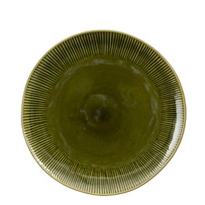 Nusa dinner plate green