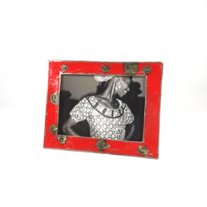 Bilderrahmen 13*18 cm aus recycelten Ölfässern, verschiedene Farben