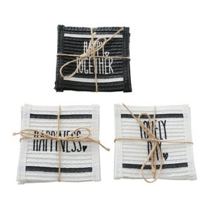 Coaster set Stappo 10x10cm 4-piece