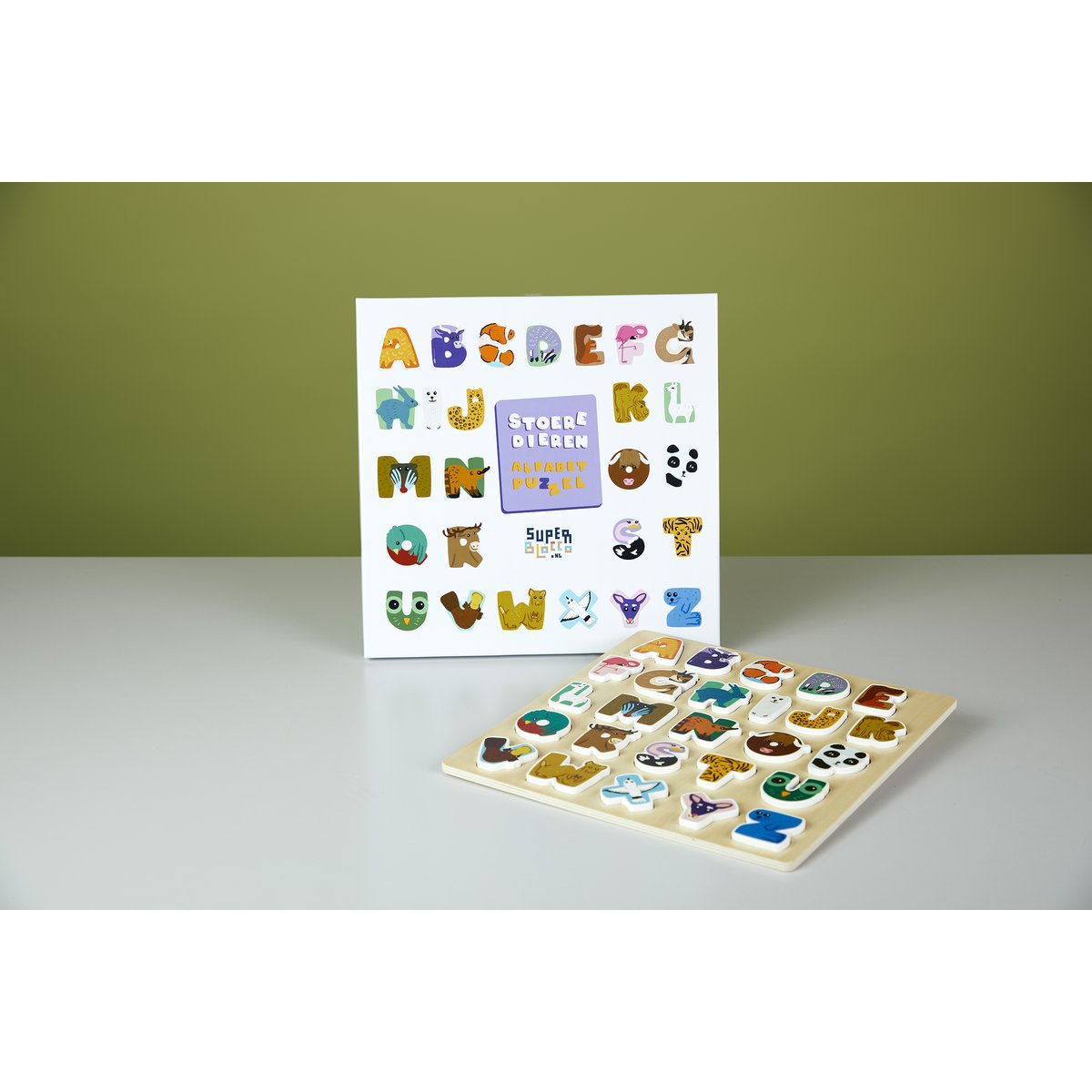 Cool Animal Alphabet Puzzle