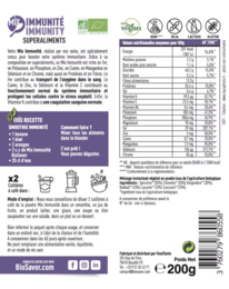 MIX IMMUNITÉ EN POUDRE - 200G - ERGÄNZUNG DER NAHRUNG