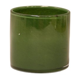 TLIGHT GLASS ROUND  1PC       GREEN