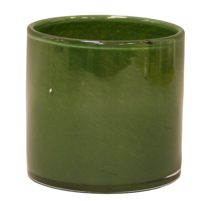 TLIGHT GLASS ROUND  1PC       GREEN