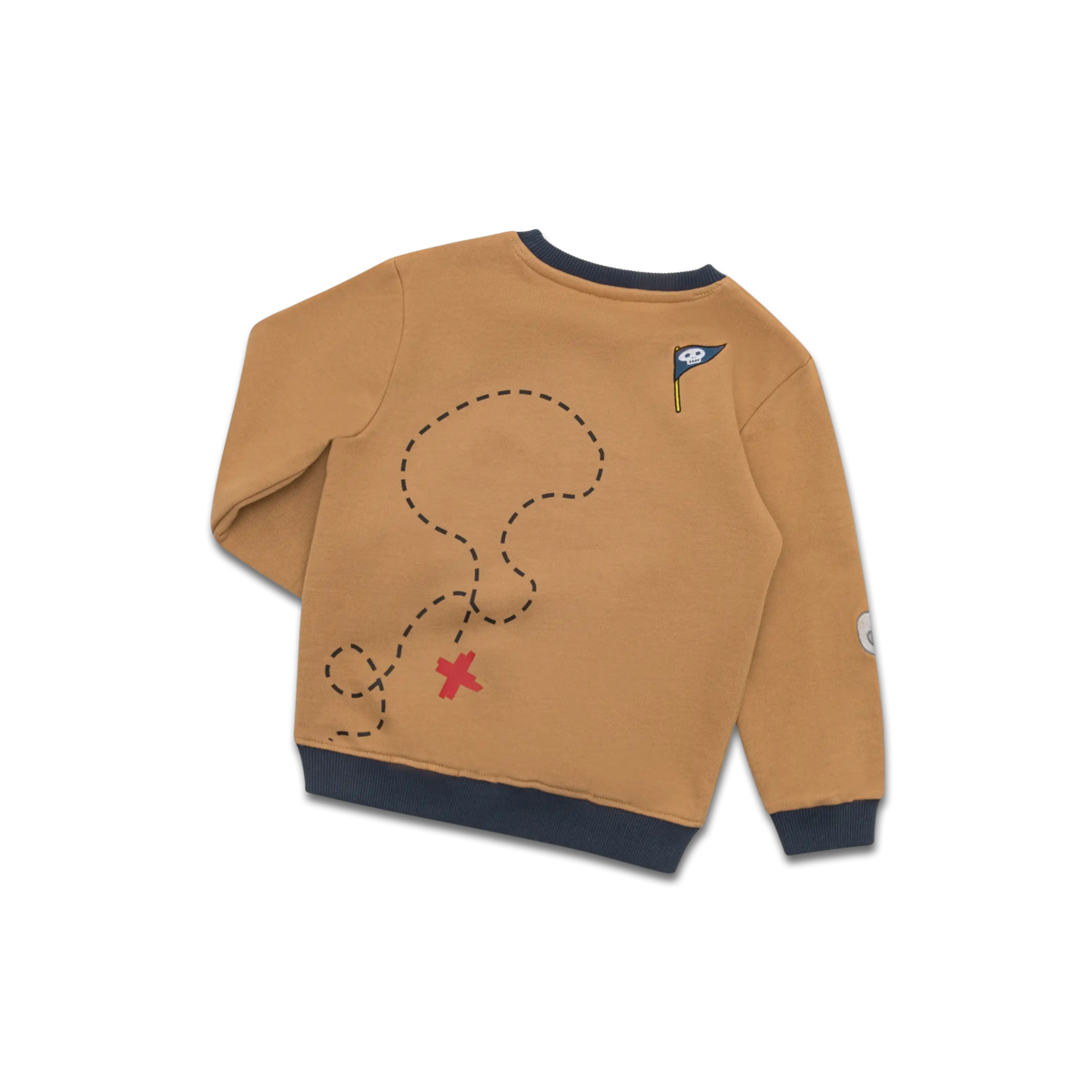 koaa – Die Maus “Pirat” – Maglione marrone/blu scuro