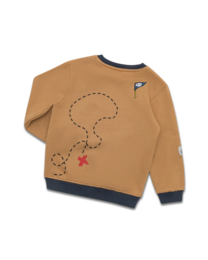 koaa – Die Maus “Pirat” – Maglione marrone/blu scuro