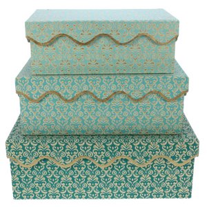 Gift boxes RH turq. Set/3