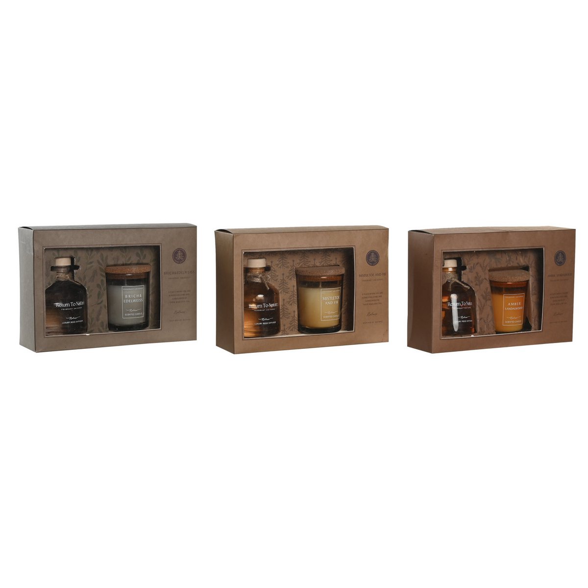 MIKADO LUFTERFRISCHER-SET 2 GLAS 21X6X14 90GR50ML VE206214