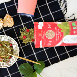 Bio-Erdbeere, Himbeere, Heidelbeer-Mate – verkaufsfertig oder BULK