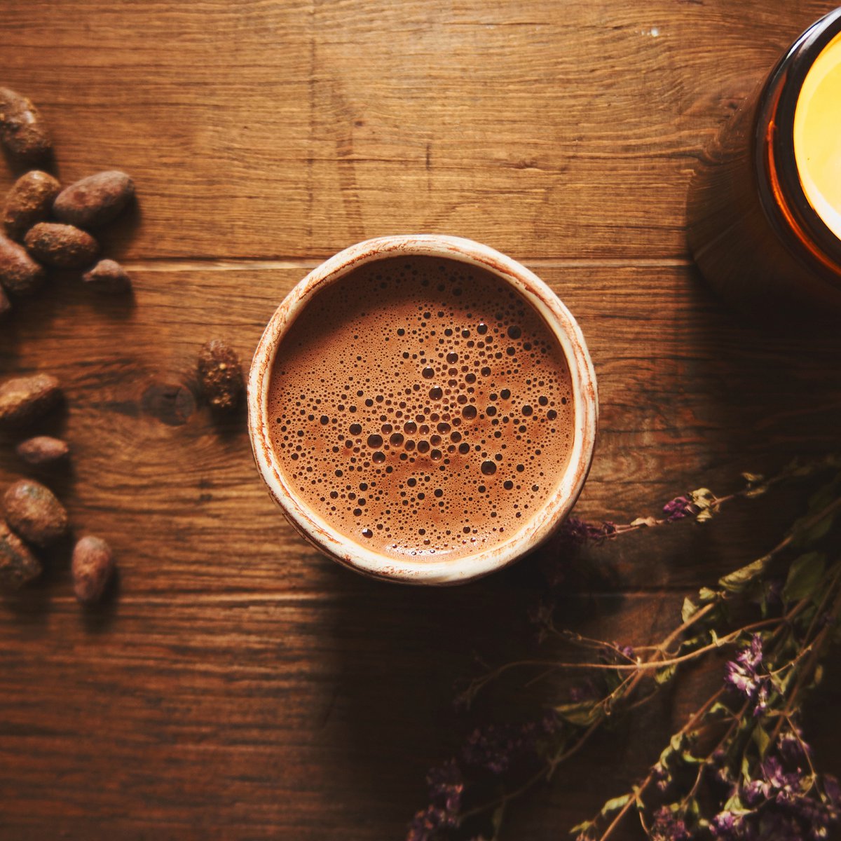 100% SINGLE ORIGIN DRINKING CHOCOLATE, BEAN TO CUP. CEREMONIAL CACAO.