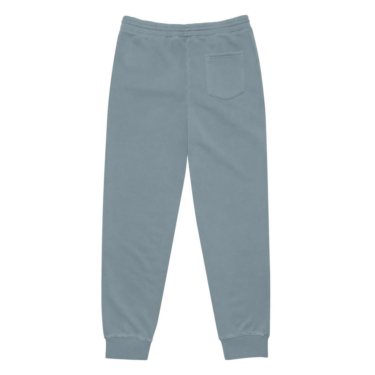 Self Love Unisex barwione pigmentowo spodnie dresowe z haftem w kolorze starego złota - spodnie dresowe unisex