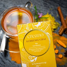 Bio-Teebeutel Kurkuma-Chai, 20er Pack