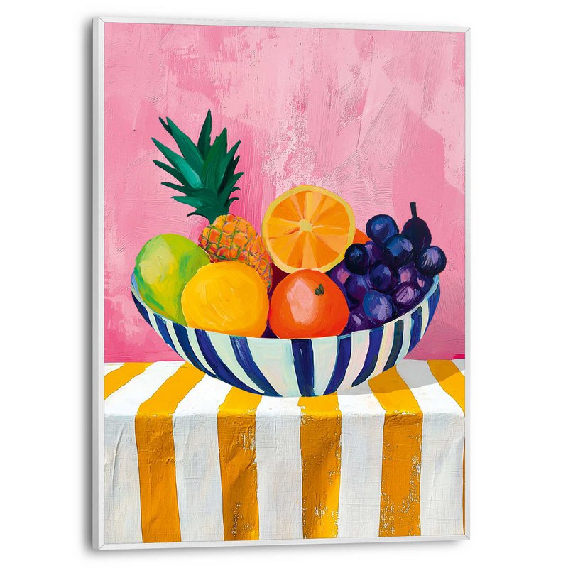 Painting Slim Frame Summer Fruit 40x30