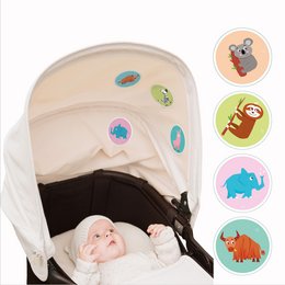 Cute animals 1. Sticker set made of high quality acetate silk. For babies