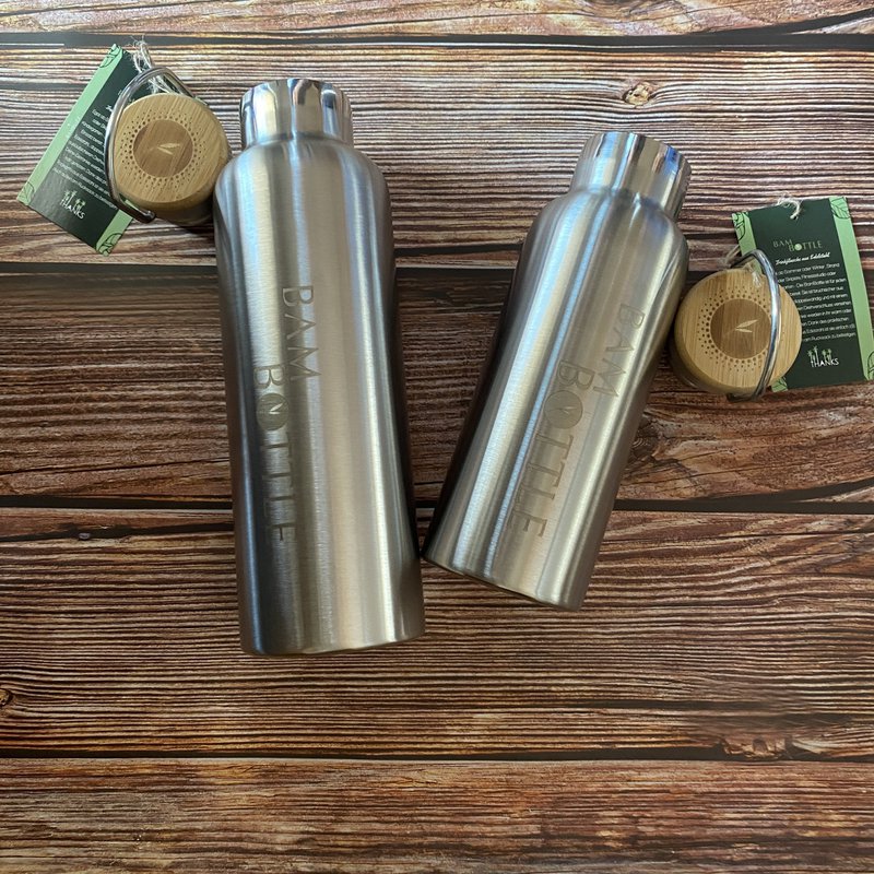 BamBottle - stainless steel drinking bottle Classic