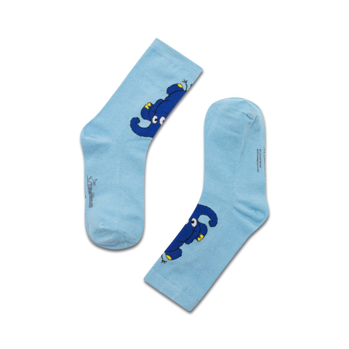 koaa – Der Elefant "Fußstand" – Socks blue