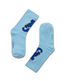 koaa – Der Elefant "Fußstand" – Socks blue