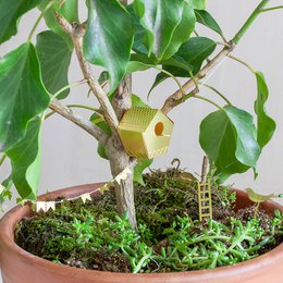 Lille fuglehus til dine planter