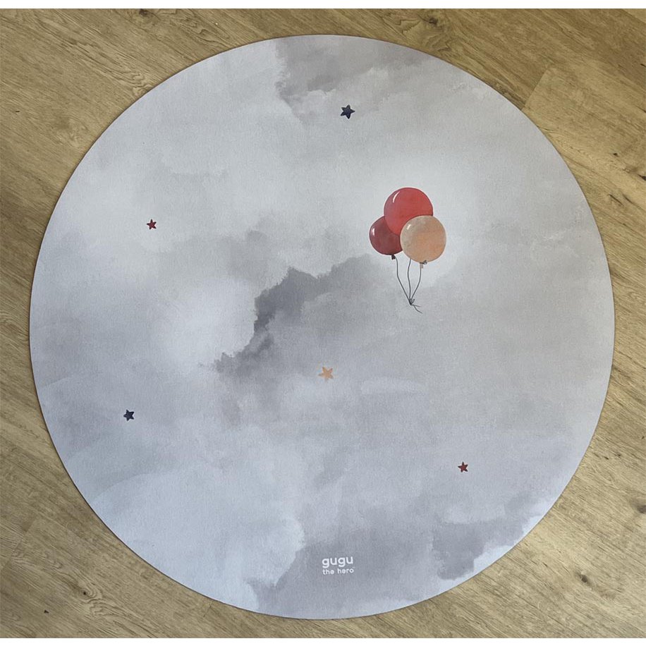 Natural rubber mat Prime Baloon Dream circle