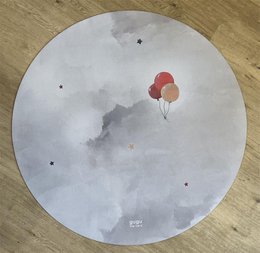 Natural rubber mat Prime Baloon Dream circle