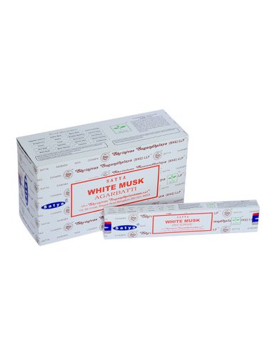 Satya White Musk Incense Sticks