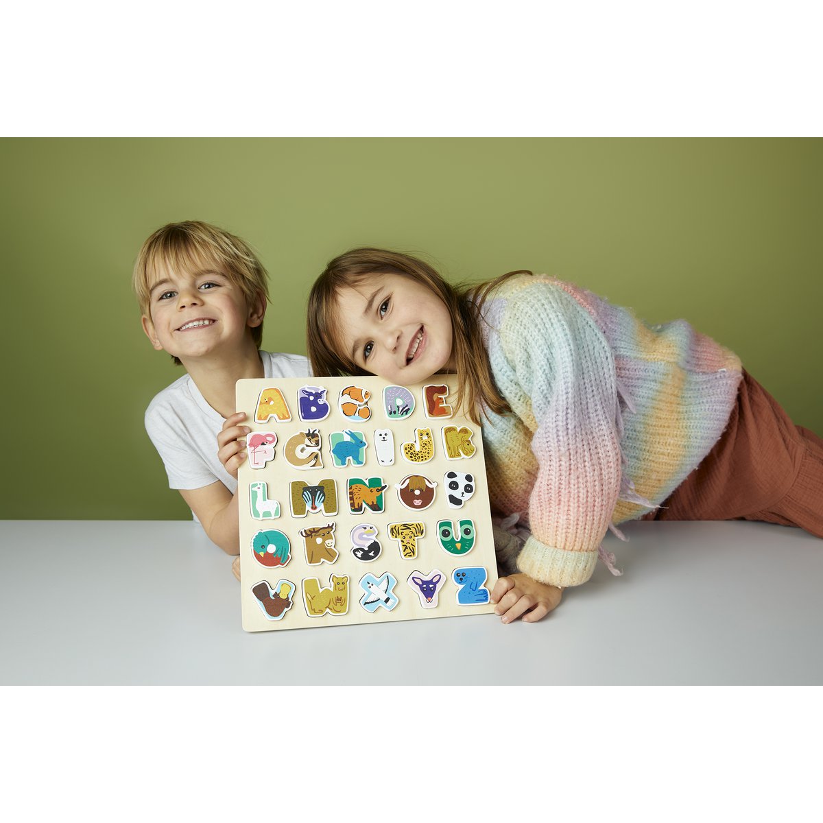 Cool Animal Alphabet Puzzle