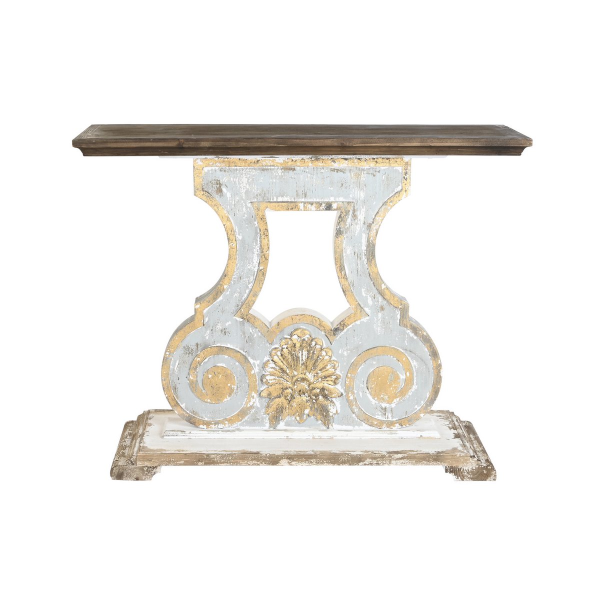 FIR MDF CONSOLE 121.5X40X95 AGED MB203024