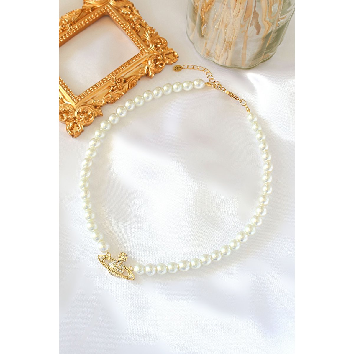 Vivienne Westwood 24K Czech Pearls Choker