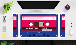 Cassette - bureauonderlegger 100 x 50 cm