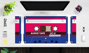 Cassette - bureauonderlegger 100 x 50 cm